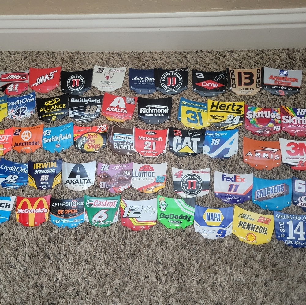 NASCAR Magnets and Collectible Hoods